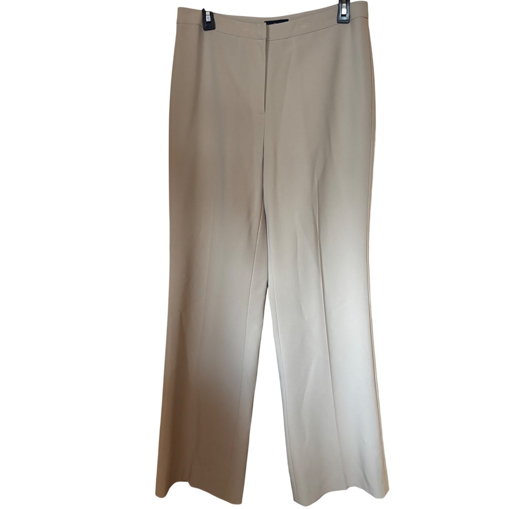 Ann Taylor‎ Women's Trousers 10 NWT Wide Leg Tan High Rise